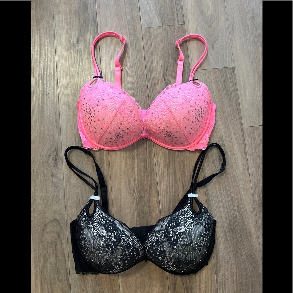 2 Victoria’s Secret Bras- Sexy Little Things, 34D